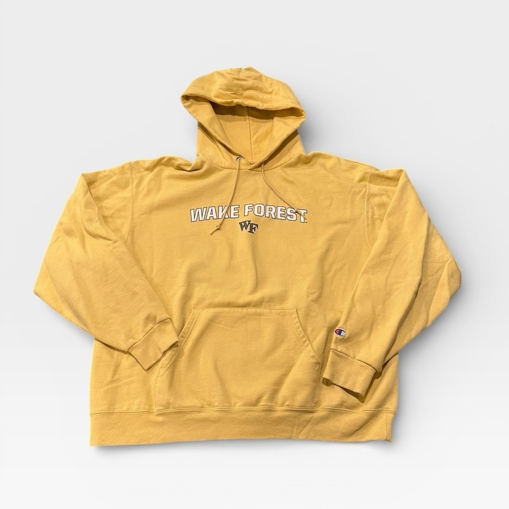 Champion Wake Forest Gold Hooded Sweatshirt